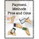 Payment Methods Pros and Cons